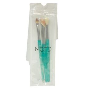 MOTD Cosmetics 3 Piece Eyeshadow Cosmetics Makeup Brush‎ Set